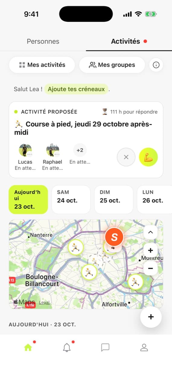 Et sur la carte